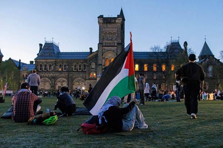 TOPSHOT-US-PALESTINIAN-Israel-education-conflict-demonstration
