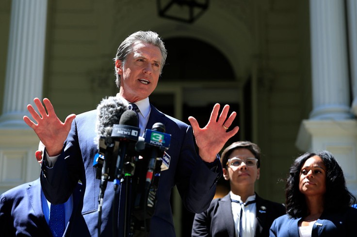 California Gov. Newsom Discusses Texas' Redistricting Plan