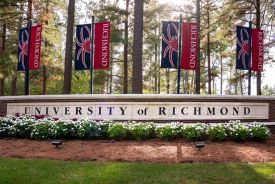 The University of Richmond campus
