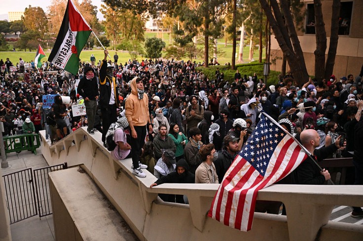 TOPSHOT-US-Israel-PALESTINIAN-CONFLICT-education-DEMO